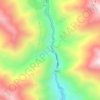 غار هملون topographic map, elevation, terrain