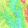 Chastangeaux topographic map, elevation, terrain