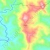 Barrigon topographic map, elevation, terrain