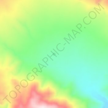 Cottonwood Spring topographic map, elevation, terrain