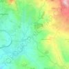 Moure topographic map, elevation, terrain