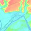 Colchester topographic map, elevation, terrain