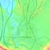 Nageri Tengah topographic map, elevation, terrain