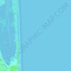 Pegasus Bay topographic map, elevation, terrain