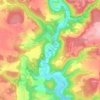 Weiler topographic map, elevation, terrain