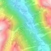 Pfitschebach Wasserfall topographic map, elevation, terrain
