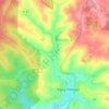 Librecy topographic map, elevation, terrain
