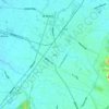 Hebizuka topographic map, elevation, terrain