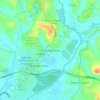 Kampung Krubong topographic map, elevation, terrain
