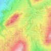Beule topographic map, elevation, terrain