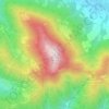 Monte Misma topographic map, elevation, terrain