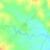 Maluti topographic map, elevation, terrain