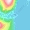 Furuflaten - Vuošvággi - Vuosvankka topographic map, elevation, terrain