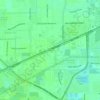 Heakers topographic map, elevation, terrain