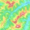 Sartorano topographic map, elevation, terrain