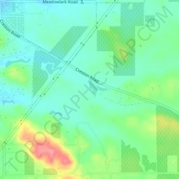 Franklin Hot Springs topographic map, elevation, terrain