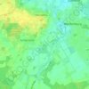 Fünfhausen topographic map, elevation, terrain
