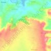 Semawung topographic map, elevation, terrain
