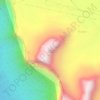 jivdhan fort topographic map, elevation, terrain