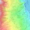 San Miguel topographic map, elevation, terrain