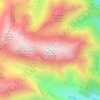 Monte Acquaviva topographic map, elevation, terrain