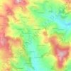 L'Olivière topographic map, elevation, terrain