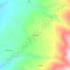 Suncamal topographic map, elevation, terrain
