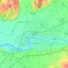 Romans-sur-Isère topographic map, elevation, terrain