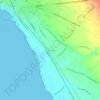 Casabianca topographic map, elevation, terrain