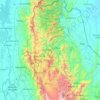 Teorama topographic map, elevation, terrain