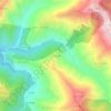 Aït Sellane topographic map, elevation, terrain