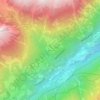 San Colombano topographic map, elevation, terrain