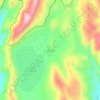 Lagunillas topographic map, elevation, terrain