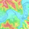 Meyraguet topographic map, elevation, terrain
