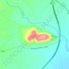 Puig topographic map, elevation, terrain