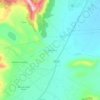 Mechta Ain el Hamra topographic map, elevation, terrain