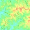 Koduvayur topographic map, elevation, terrain