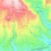 Antoncojo topographic map, elevation, terrain