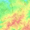 Kruis topographic map, elevation, terrain