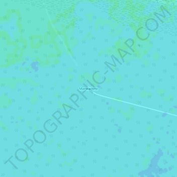 Maneadero topographic map, elevation, terrain