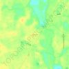 Starksville topographic map, elevation, terrain