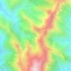 Mount of smad topographic map, elevation, terrain
