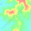 Bombi topographic map, elevation, terrain