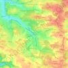 Camot topographic map, elevation, terrain