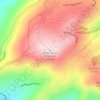 Devils Knob topographic map, elevation, terrain