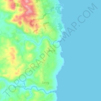 Lib-og topographic map, elevation, terrain