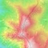 Monte Orsaro topographic map, elevation, terrain
