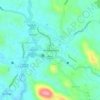 Nedumangadu topographic map, elevation, terrain
