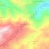 Peña del Zulia topographic map, elevation, terrain