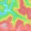 Unterhöllgrund topographic map, elevation, terrain